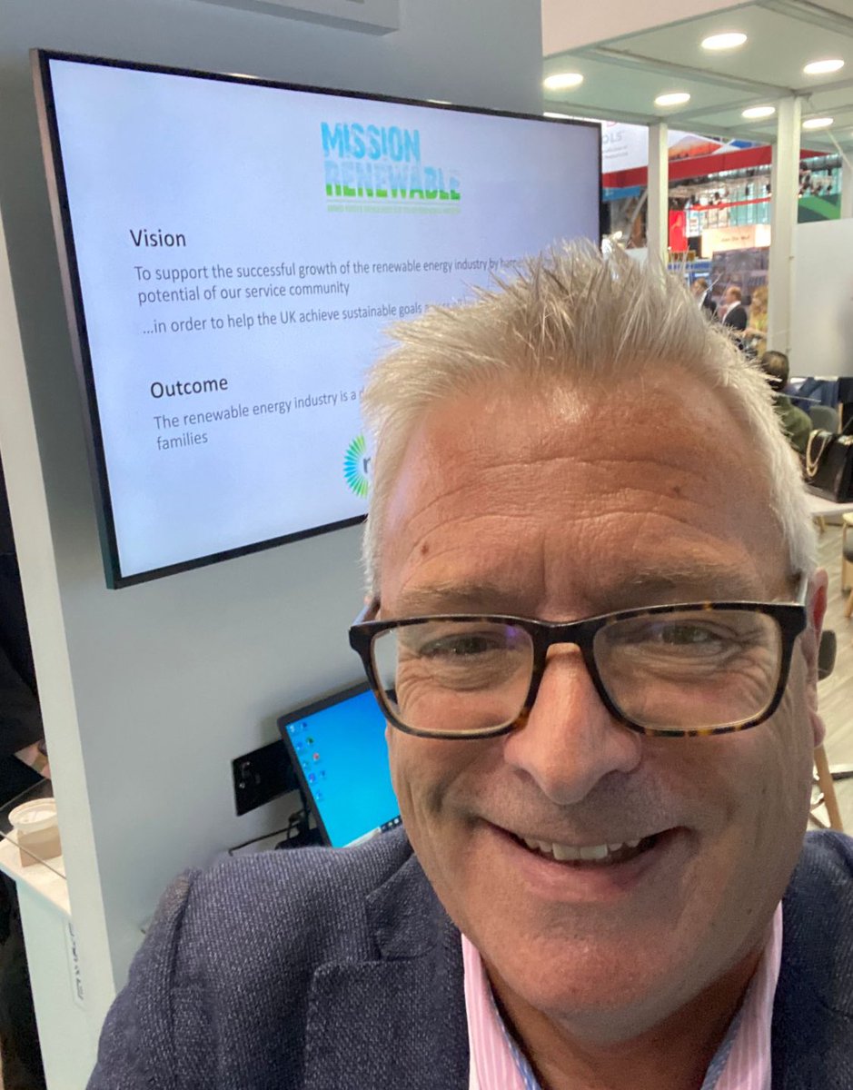 MISSION RENEWABLE- our sector initiative within the renewable sector

🟢As part of that mission, we’re at Global Offshore Wind today!

👉Here’s Duncan who leads our sector Initiative

✅come and see us on Stand A30!

#GlobalOffshoreWind #CommunityOfCommunities