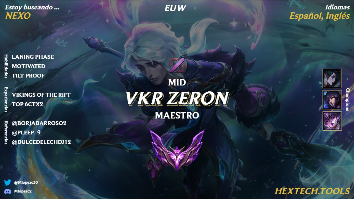 De cara a este split me pongo LFT para nexo. Se agradecen RT.