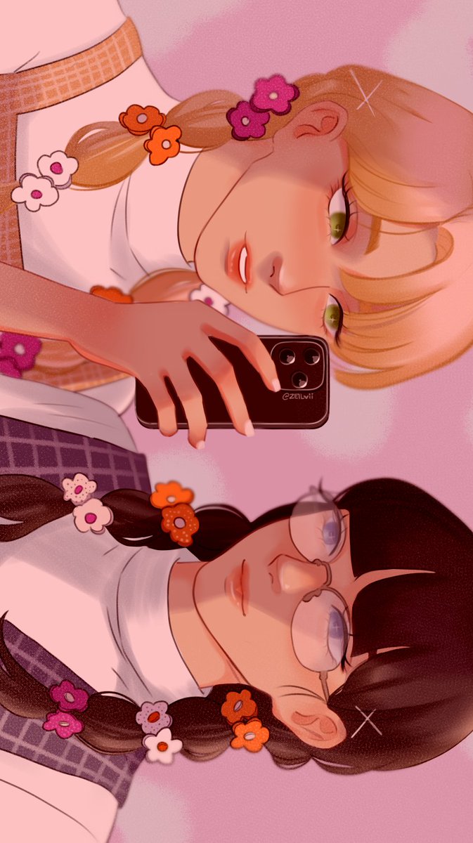 ZEILvii's tweet image. Happy pride month to them π§‘π©·π©Ά
#yuzumako #skipandloafer