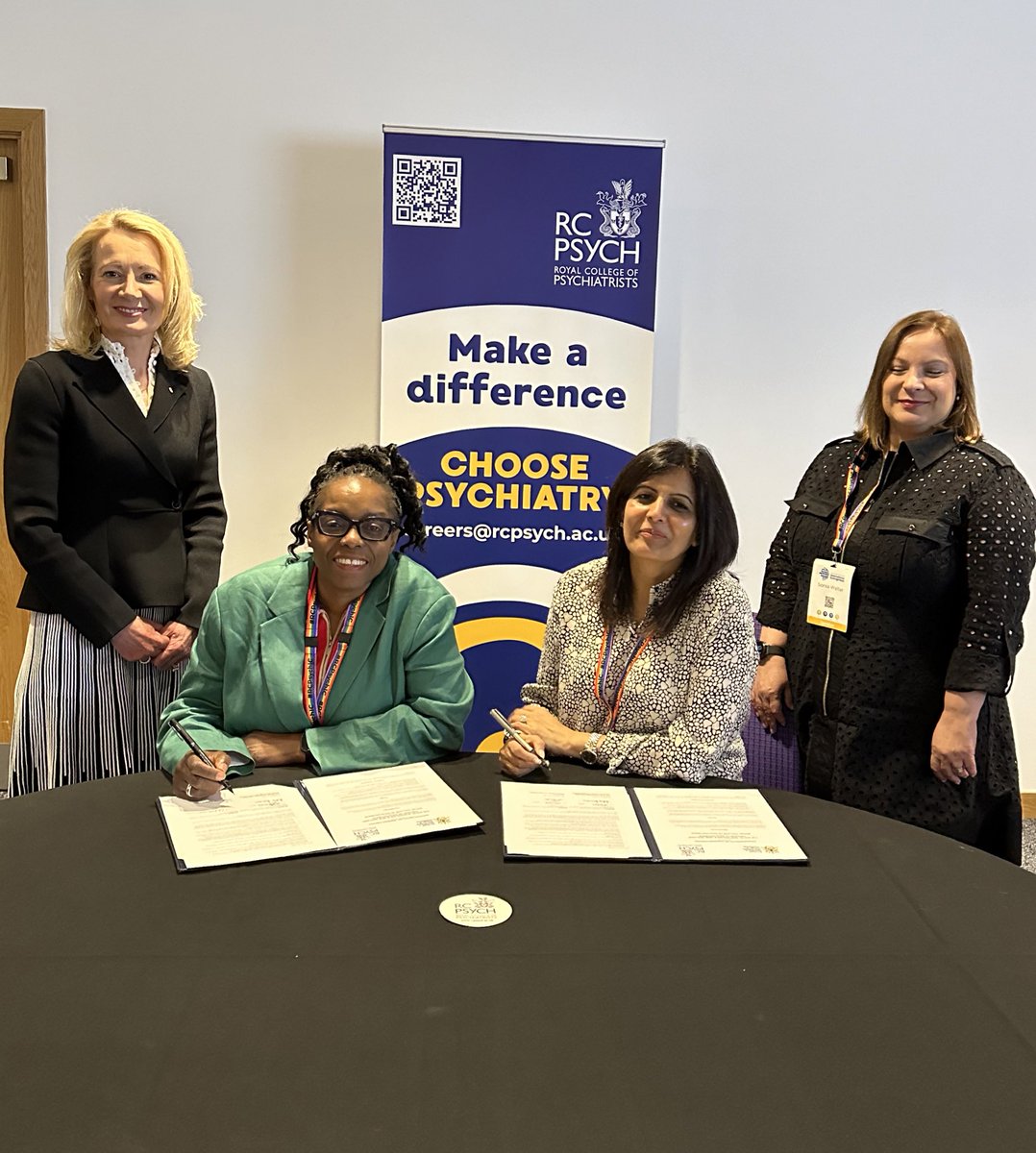 RCPsych International (@rcpsychintl) on Twitter photo The <a href="/rcpsych/">Royal College of Psychiatrists</a> reconfirms its commitment to collaborate with <a href="/RANZCP/">RANZCP</a> with the renewal of an MoU between our two association. Working together for the benefit of the psychiatric profession <a href="/DrLadeSmith/">Lade Smith CBE</a> <a href="/DrAsthaTomar/">Astha Tomar</a> The <a href="/rcpsych/">Royal College of Psychiatrists</a> reconfirms its commitment to collaborate with <a href="/RANZCP/">RANZCP</a> with the renewal of an MoU between our two association. Working together for the benefit of the psychiatric profession <a href="/DrLadeSmith/">Lade Smith CBE</a> <a href="/DrAsthaTomar/">Astha Tomar</a>
