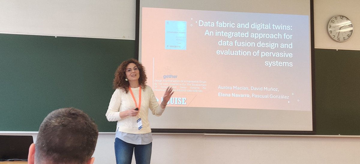 pmolinam's tweet photo. Data Fabric & Digital Twins #sistedes
@Elena___Navarro https://t.co/DpNkRWNsbr