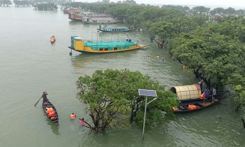 টাঙ্গুয়ার হাওরে পর্যটনকেন্দ্র বন্ধ ঘোষণা