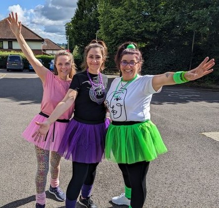 Go1984 has started! Our members have started the epic 1,984 mile challenge and our physios are fully in the 1980s spirit. It's not too late to join us - it is open to anyone with MS and you can set up your fundraising page here: justgiving.com/campaign/go1984 or sponsor the team!