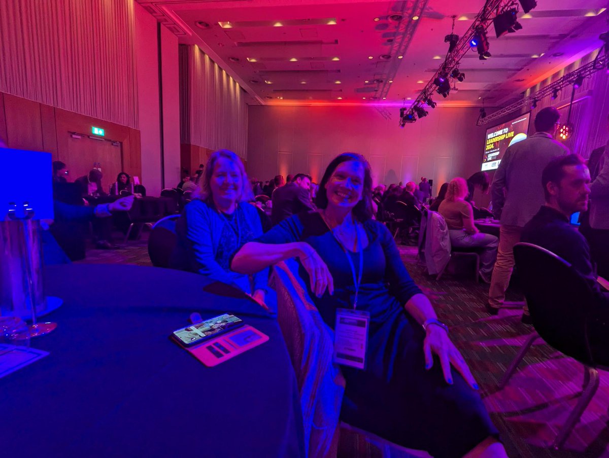 Our colleagues Jo, Sally and Liz are attending the Institute of Leadership's Leading with Vision event today. 🚀

The highlights so far have been listening to some incredible guest speakers and hearing their views on the future of leadership. 

#LeadingwithVision