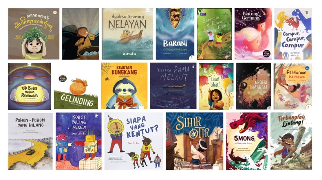 adekumala's tweet photo. #Rekomendasibukuanak bergambar (picture book) yg menjadi nominasi "20 Sastra Anak Indonesia Pilihan Tacita" --- dan bagaimana mendapatkannya.

Sumber: IG (@)tacita(dot)id https://t.co/NewPSKFyqJ
