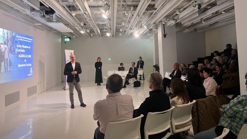 Last week we were proud to welcome Dr @JasonDanely for our event on Ageing and Care in Japanese Society, held at @japanhouselondon, to contemplate Japan's ageing society and its implications for family carers.

Read the event report on our website now!
🔗jpf.org.uk/news.php#532