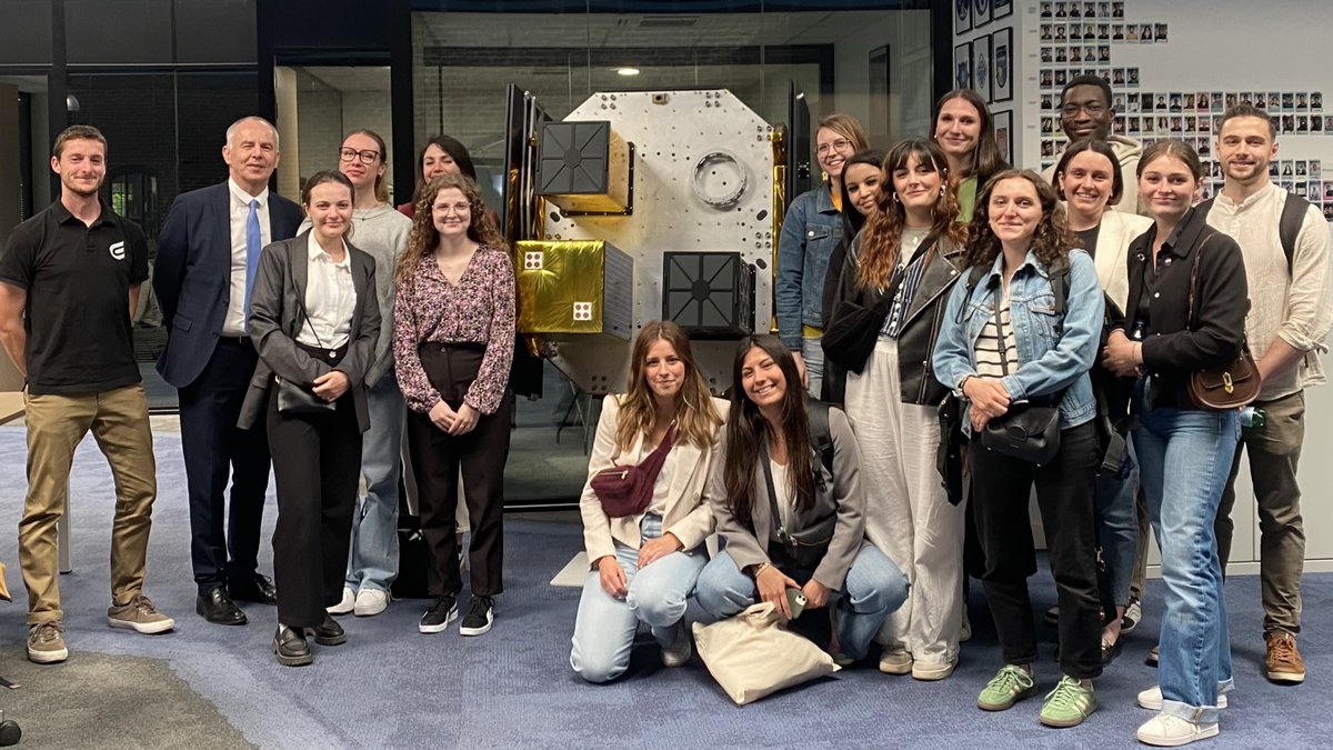 The future of space law is bright🌞

We hosted International Business Law Masters students from @univbourgogne at our Massy HQ!

Discussing #mobility solutions for an efficient and #sustainable space with these inspiring students was an honor! 🙌 #sustainability