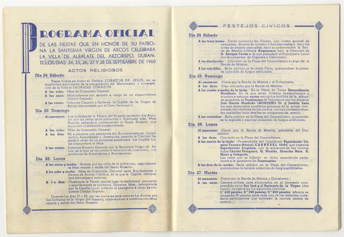 DARA Documentos y Archivos de Aragón (@dara_aragon) on Twitter photo 🪩BLOG DEL DARA Documentos y Archivos
"Fiestas populares patrimonio cultural” por Archivo Histórico Provincial de Teruel, Lola Auré 17/06/2024 |
🔗dara.aragon.es/.../fiestas-po…
<a href="/ArchivoTeruel/">Archivo Histórico Provincial de Teruel</a> #Festejospopulares #ahphte <a href="/DARA_Aragon/">DARA Documentos y Archivos de Aragón</a> 🪩BLOG DEL DARA Documentos y Archivos
"Fiestas populares patrimonio cultural” por Archivo Histórico Provincial de Teruel, Lola Auré 17/06/2024 |
🔗dara.aragon.es/.../fiestas-po…
<a href="/ArchivoTeruel/">Archivo Histórico Provincial de Teruel</a> #Festejospopulares #ahphte <a href="/DARA_Aragon/">DARA Documentos y Archivos de Aragón</a>