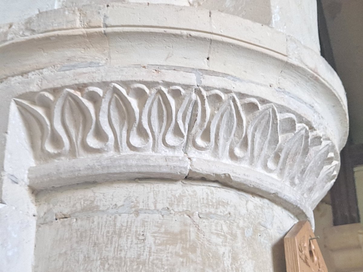 albon_deborah's tweet image. Some of the wonderful capitals at the Parish Church of All Saints, Icklesham (E. Sussex). All are different and date from the late 12th century. #stonework #churcharchitecture