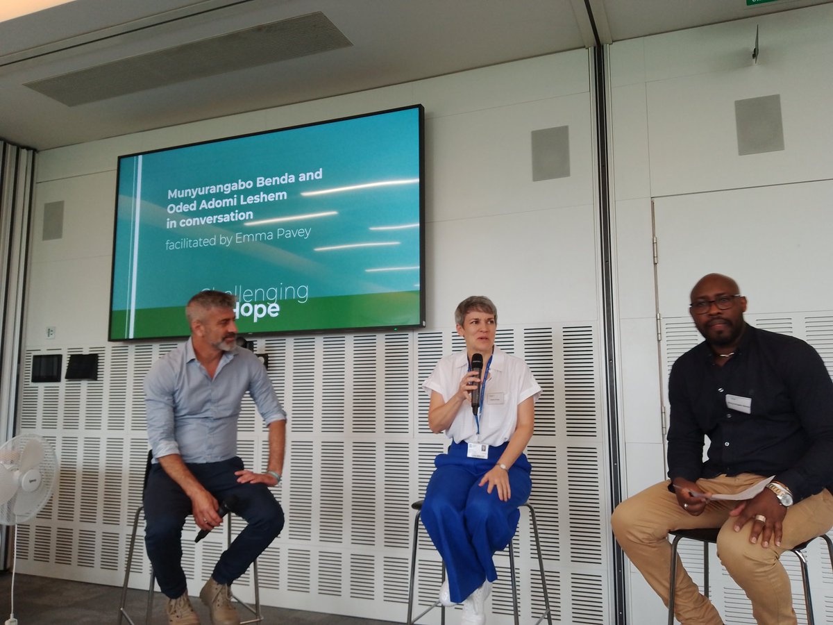 A conversation with Dr Munyurangabo Benda &amp; Dr Oded Adomi Leshem @SusannaWesleyFd 
Questions around collective hope &amp; despair. How do we navigate complicated relationships between people and change narratives of dichotomy to engage in contagious/collective hope?