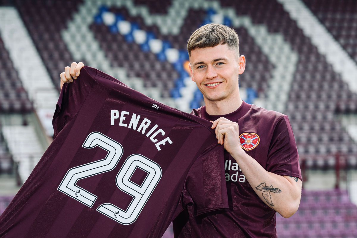 We are delighted to announce <a href="/PenriceJames/">James Penrice</a> has signed with <a href="/JamTarts/">Heart of Midlothian FC</a> 🤝 best of luck James!