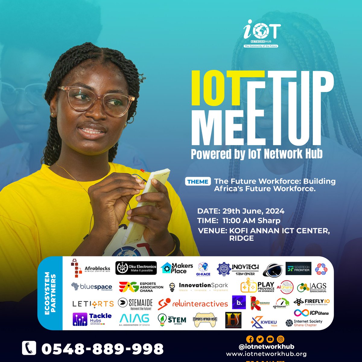 Joshua Opoku Agyemang (@joshoaotoo) on Twitter photo I am excited to announce the <a href="/iotnetworkhub/">IoT Network Hub - Africa</a> partnership with @icp_Ghana for our upcoming #IoTMeetup.
#icp #IoTAfrica #IoT #AI #Blockchain I am excited to announce the <a href="/iotnetworkhub/">IoT Network Hub - Africa</a> partnership with @icp_Ghana for our upcoming #IoTMeetup.
#icp #IoTAfrica #IoT #AI #Blockchain