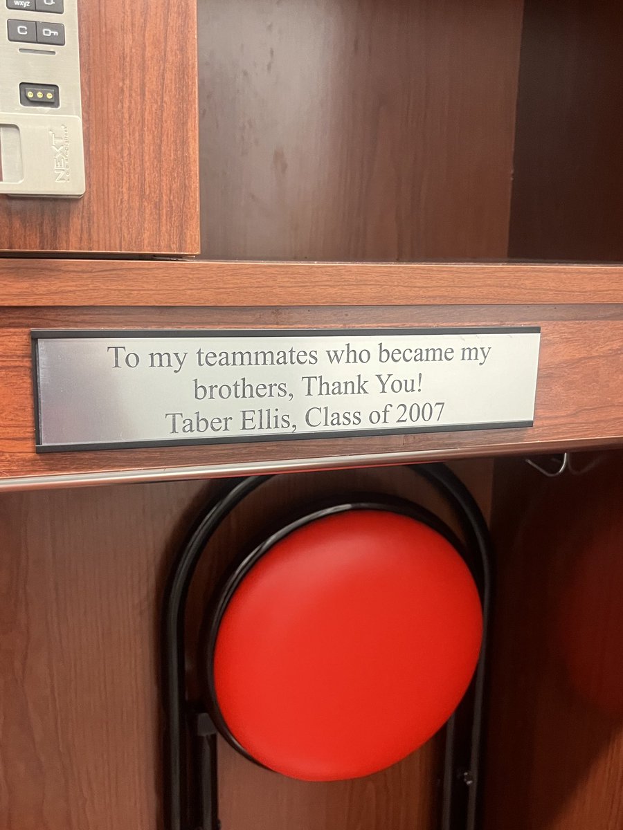 Contact coach Turk today to find out how to get your name on a locker!