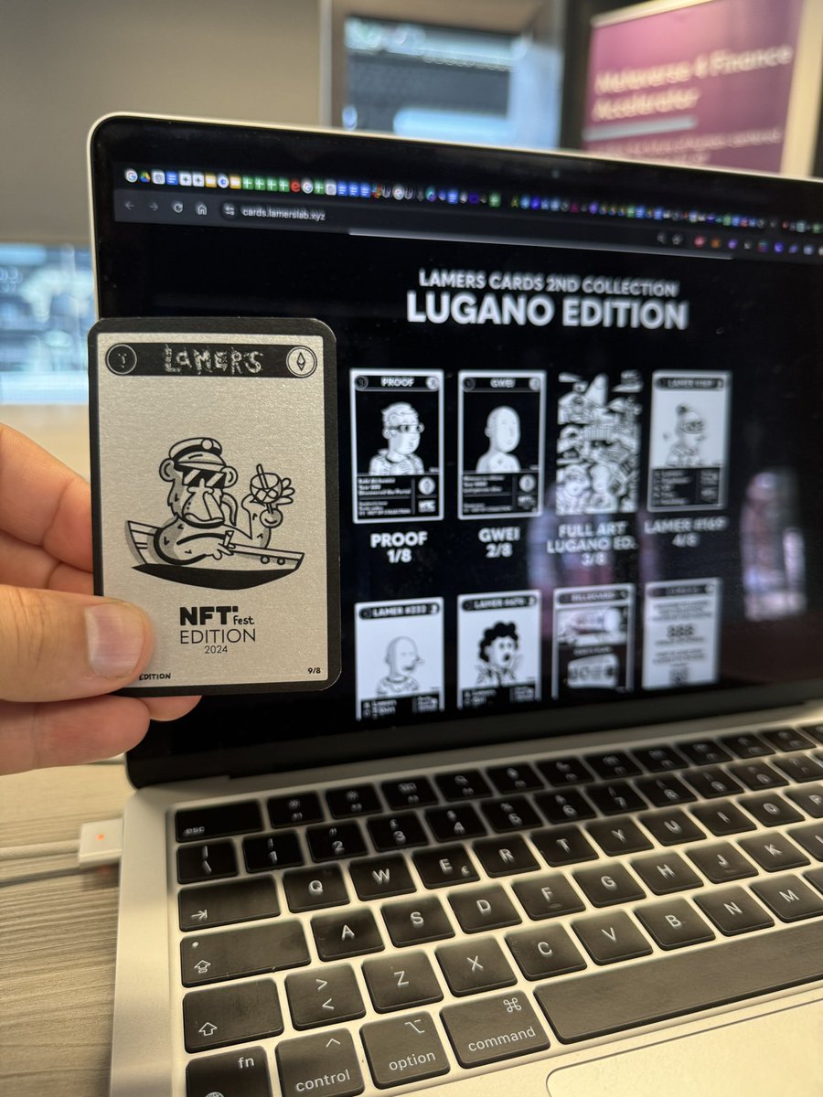 mortiz ๐งโโ๏ธ (@mortiz_shahini) on Twitter photo Just opened the <a href="/LamersLab/">Lamers</a> Cards <a href="/LuganoNFTfest/">Lugano NFT fest</a> edition
Fall in love with the art of <a href="/LeleGastini/">leleโก๏ธ</a> and the vision of <a href="/PitchMoneyMaker/">PitchMoneyMaker ๐</a>
Canโt wait to mint Just opened the <a href="/LamersLab/">Lamers</a> Cards <a href="/LuganoNFTfest/">Lugano NFT fest</a> edition
Fall in love with the art of <a href="/LeleGastini/">leleโก๏ธ</a> and the vision of <a href="/PitchMoneyMaker/">PitchMoneyMaker ๐</a>
Canโt wait to mint