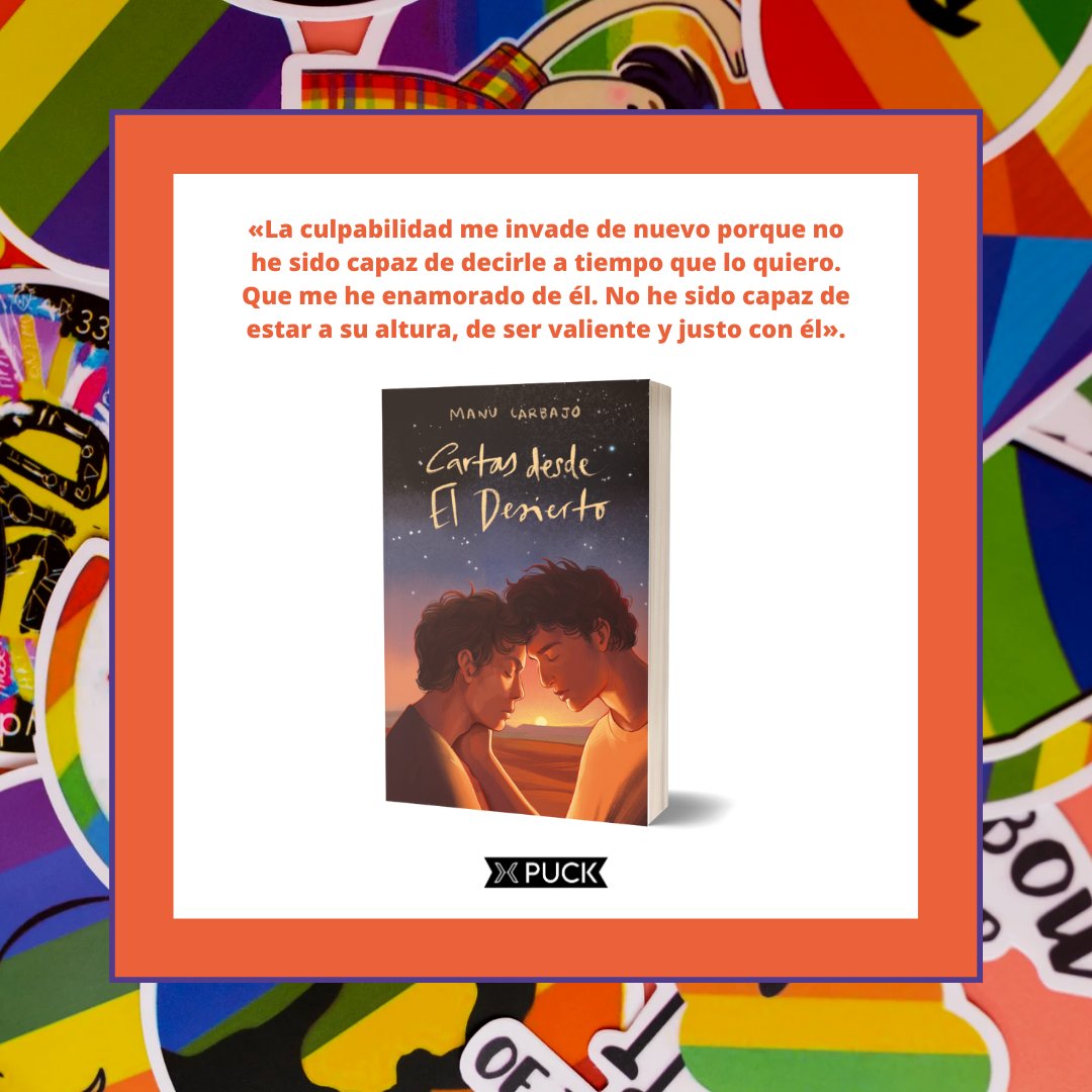 #CartasDesdeElDesierto de <a href="/karbajo/">Manu Carbajo</a> es una novela distopica con representación #LGTQBIA que os hará llorar desde la primera página 😢.
Más info: mundopuck.com/cartas-desde-e…