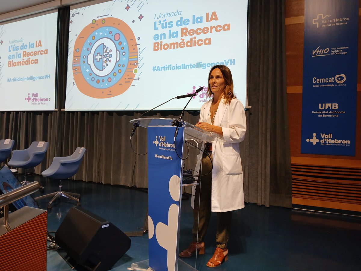 Vall d'Hebron Institut de Recerca (@vhir_) on Twitter photo Comença la 1a Jornada sobre l’ús de la #IA en Recerca Biomèdica de <a href="/vallhebron/">Vall d'Hebron</a>.
Dona la benvinguda la Dra. <a href="/BegoBenito_/">Begoña Benito</a>, directora del #VHIR
💻Segueix-la online:
gencat.zoom.us/webinar/regist…
#ArtificialIntelligenceVH Comença la 1a Jornada sobre l’ús de la #IA en Recerca Biomèdica de <a href="/vallhebron/">Vall d'Hebron</a>.
Dona la benvinguda la Dra. <a href="/BegoBenito_/">Begoña Benito</a>, directora del #VHIR
💻Segueix-la online:
gencat.zoom.us/webinar/regist…
#ArtificialIntelligenceVH