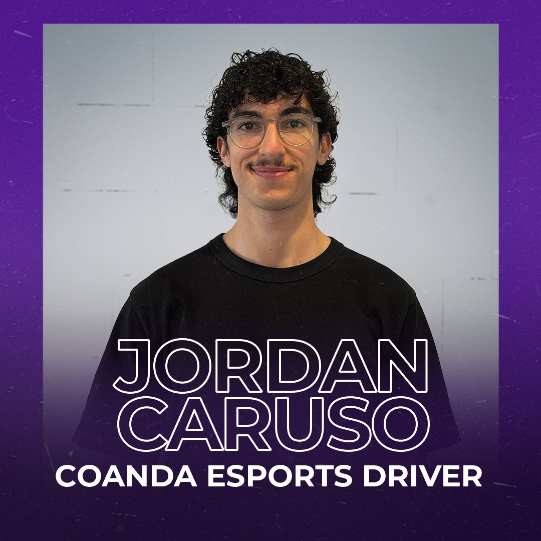 Last years' PESC Champion Jordan Caruso is joining the Coanda Esports family! We look forward to seeing him bring his A-game to the virtual track. Let's race, <a href="/JCaruso012/">Jordan Caruso</a>! 🟣🟠