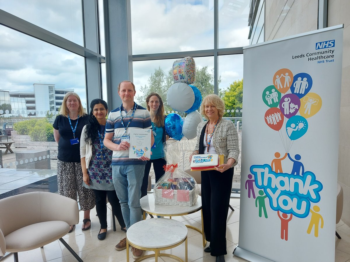 Congratulations to Andrew Llewellyn! CAMHS Information Manager, Andrew is highly commended in the Making Stuff Better award. "Andrew has remained calm and focused. He is a true asset to CAMHS and LCH.”
leedscommunityhealthcare.nhs.uk/our-news/thank…
#lchsaysthankyou⭐️