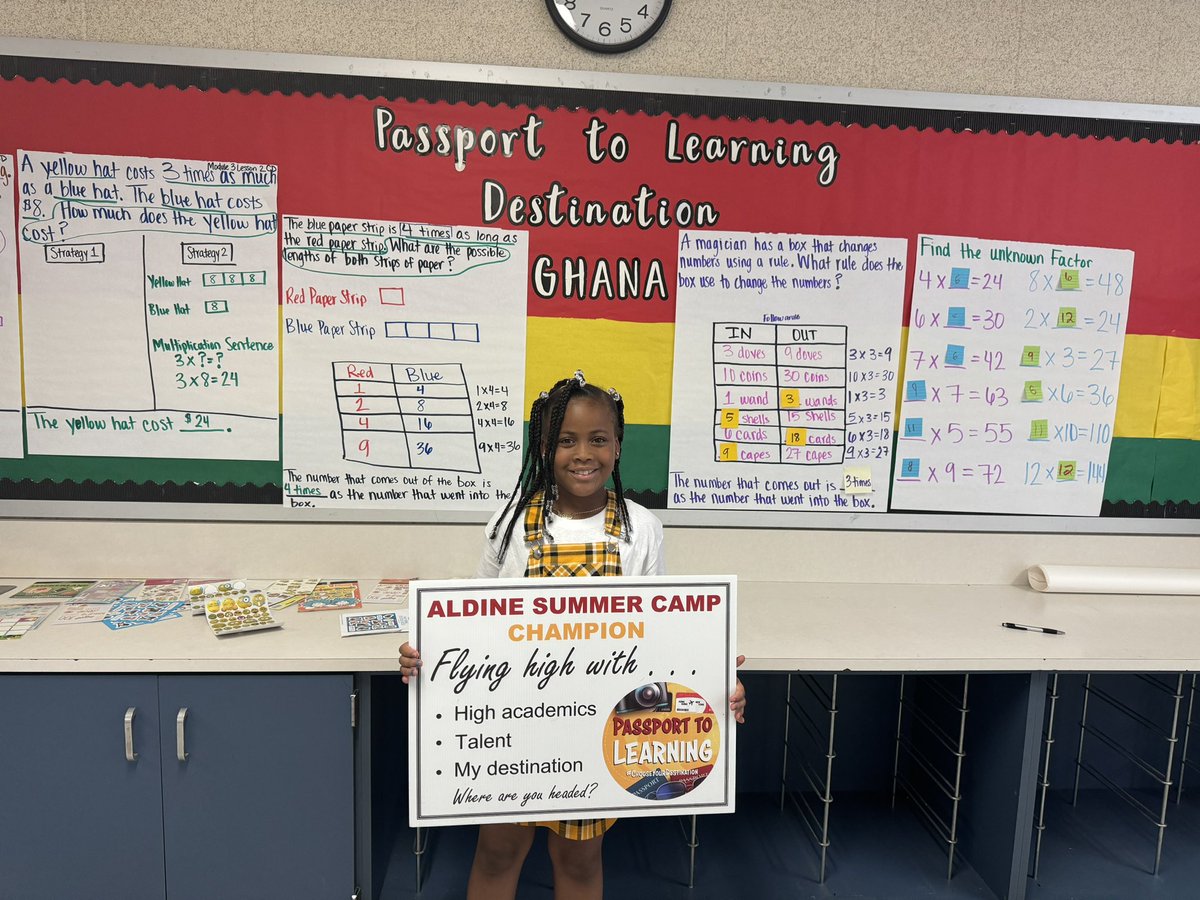 Ms_Lewis4's tweet photo. Week 2 Camper of the Week came from #ChooseYourDestination Ghana. This young lady is very eager to learn. She answers questions as well as ask questions when she doesn’t understand. She’s really taking her learning into her own hands! 
#CampCalvert https://t.co/XIav6snerm