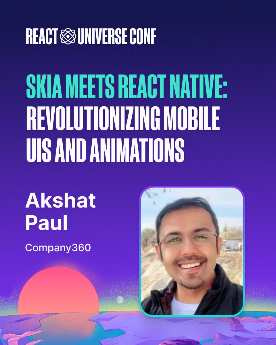 React Universe Summit | June 23, 2026 tweet media