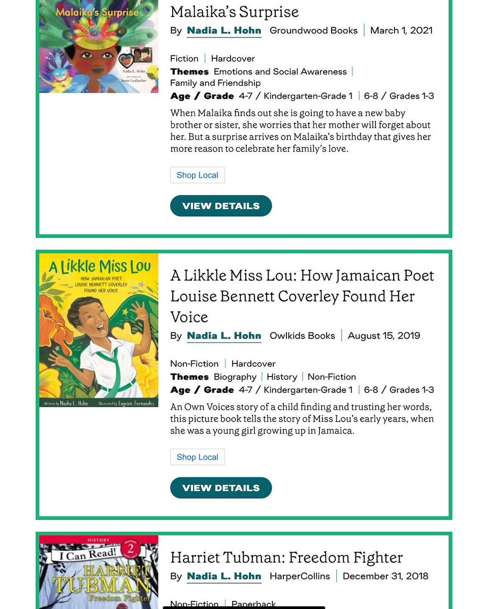 nadialhohn's tweet image. Want a reading 📖 list for this summer or the upcoming school year?

Parents, Teachers, Librarians…

Check out this list!  Thanks @TellingTalesFestival and #LibraryBound.

Link in bio for full list.

@orcabook @ed_scholastic @scholasticcda @GroundwoodBooks @owlkids