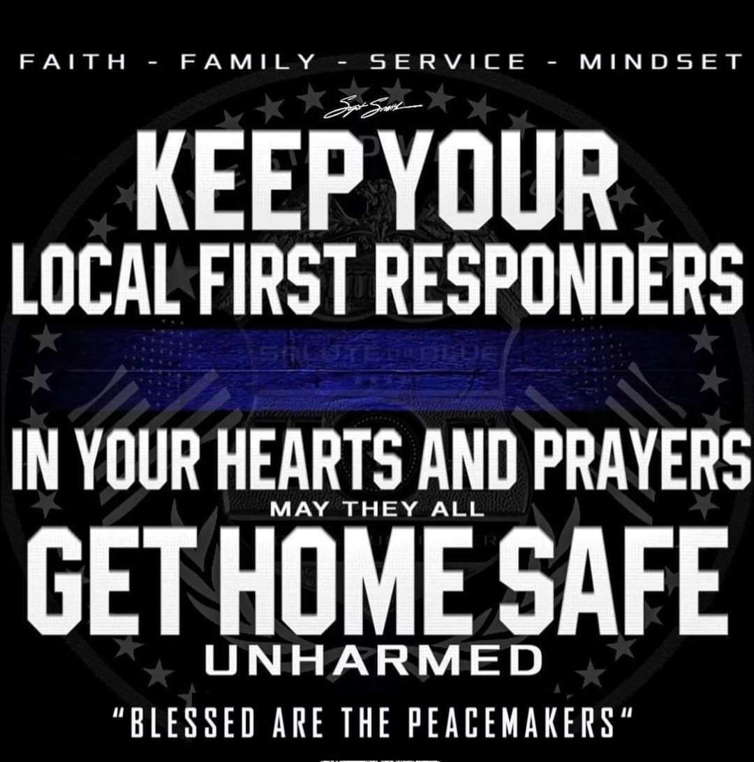 Thankful for our Heroes in Blue tweet media