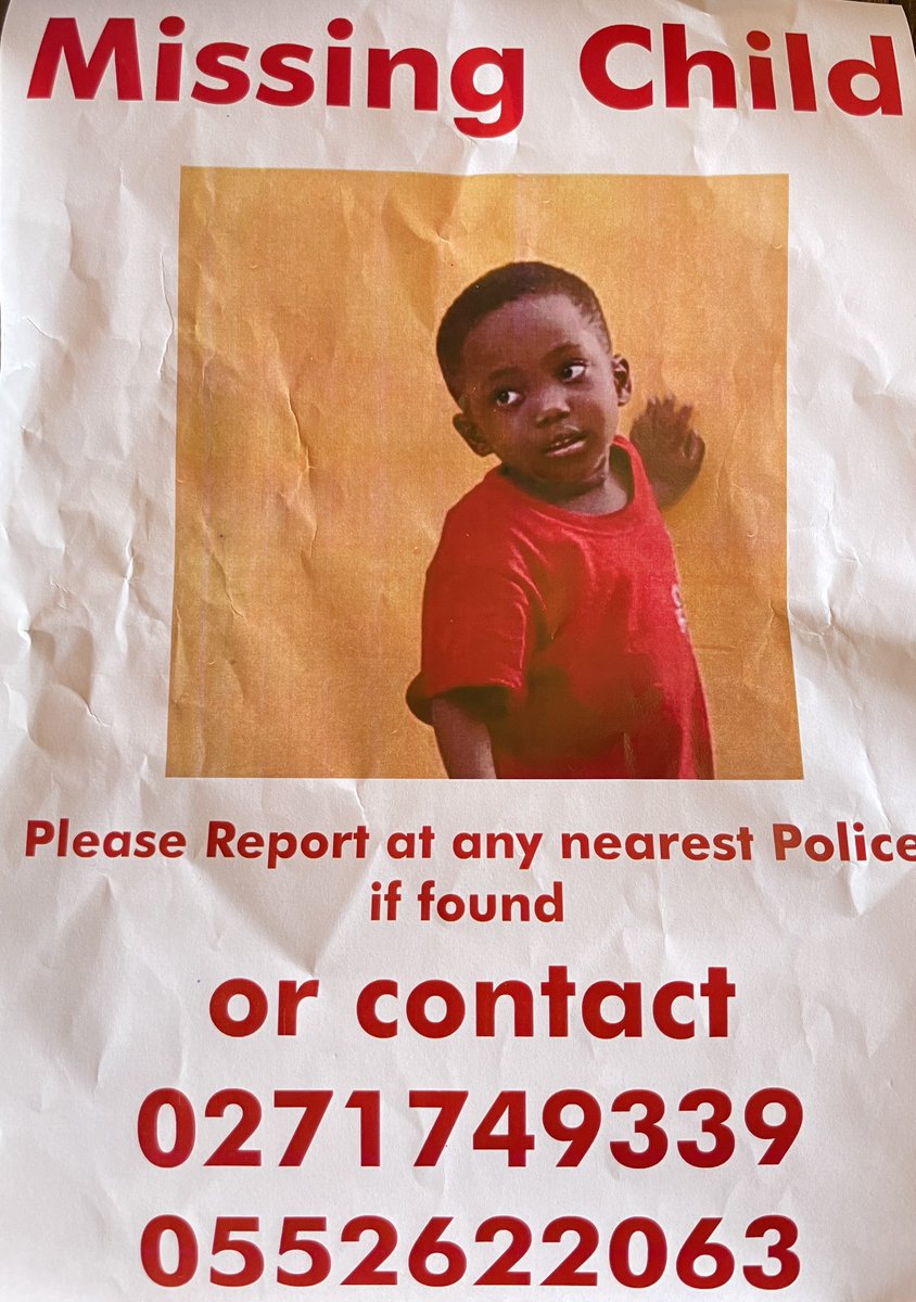 Retweet please. We are looking for this boy