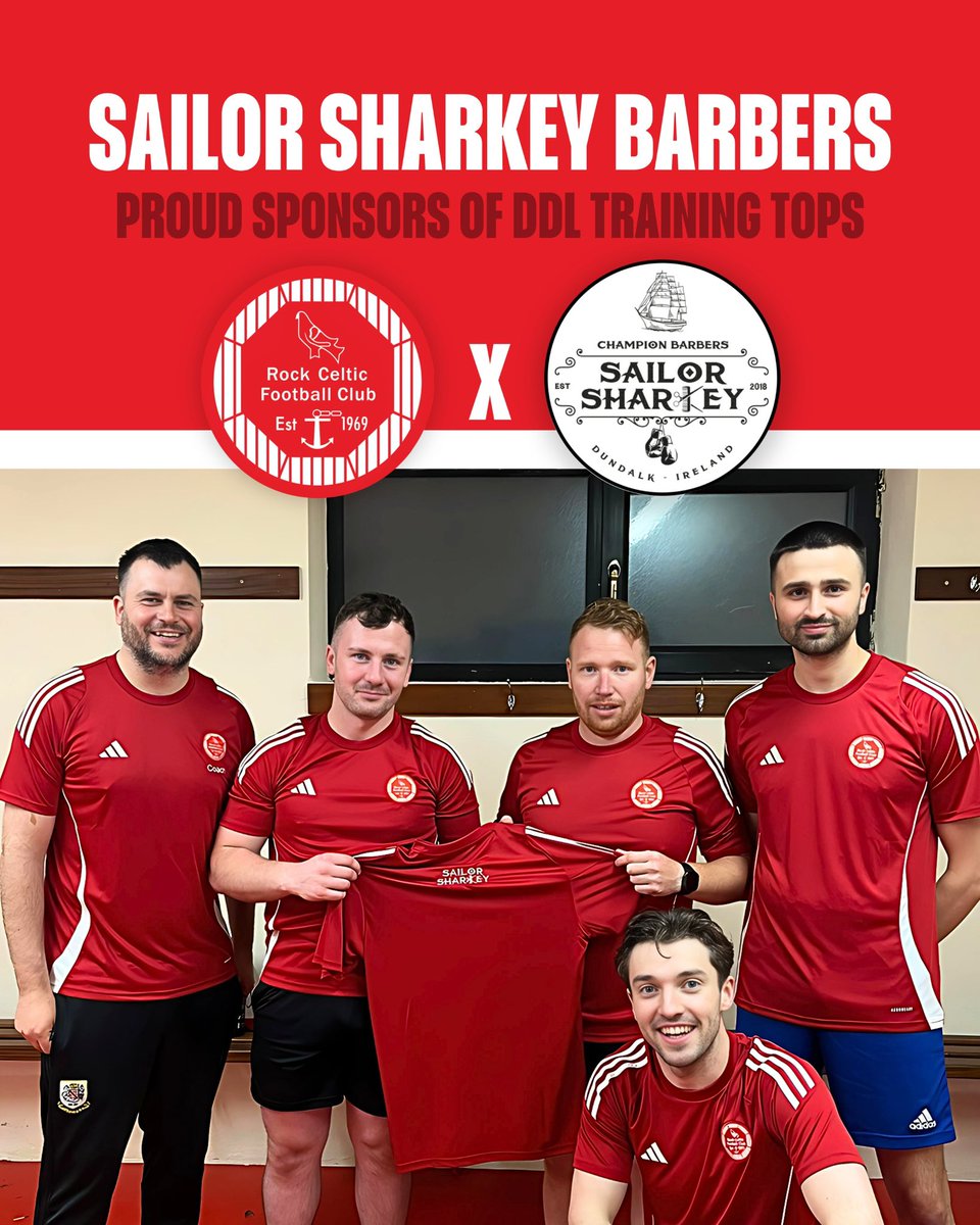 Proud to assist with Sponsorship of the <a href="/celtic_rock/">Rock Celtic Football Club</a> DDL 2024 Training Tops.

Great to support local Football.