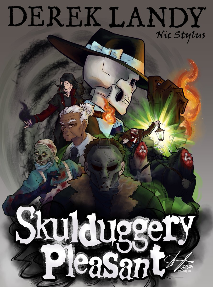 Nic_Stylus's tweet photo. Mortal Coil Cover Redesign
 - 
@DerekLandy
-    
#SkulduggeryPleasant #ValkyrieCain #Tesseract #KenspeckleGrouse #DrNye #Dullahan #headlesshorseman #art #nicstylus https://t.co/ZAOdJCe3L5