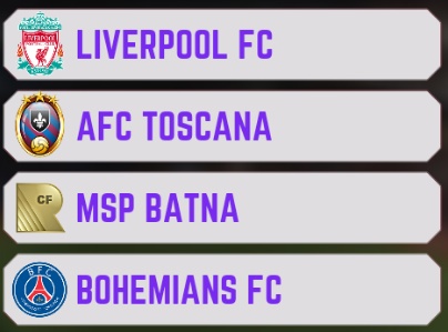 TE Premier Association #TEPA (@te_pa_) on Twitter photo Here's our representatives for <a href="/FITEA_Official/">Fรฉdรฉration Internationale de TopEleven Association</a> super league
<a href="/LFC_T11/">Liverpool FC #TopEleven</a>
<a href="/ToscanaAFC/">Alex ๐ค๐โญโญ</a>
<a href="/FiSawda/">Rabie</a>
<a href="/BohemiansFC_/">Bohemians FC</a>
All the best ๐๐ผ
#FITEASL1st #TEPA Here's our representatives for <a href="/FITEA_Official/">Fรฉdรฉration Internationale de TopEleven Association</a> super league
<a href="/LFC_T11/">Liverpool FC #TopEleven</a>
<a href="/ToscanaAFC/">Alex ๐ค๐โญโญ</a>
<a href="/FiSawda/">Rabie</a>
<a href="/BohemiansFC_/">Bohemians FC</a>
All the best ๐๐ผ
#FITEASL1st #TEPA