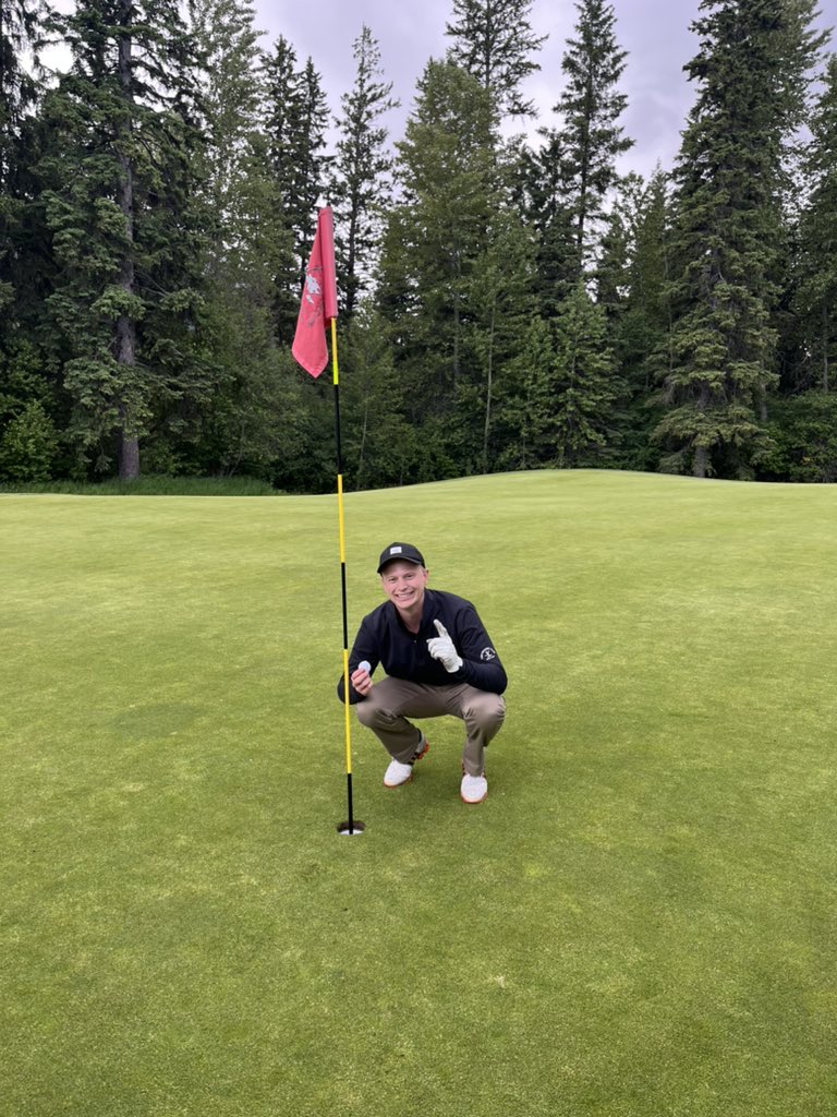 Shot the big hole in one yesterday