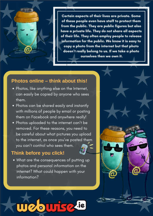 Webwise_Ireland's tweet photo. 🔐Help your pupils understand the importance of privacy and how to keep their personal information safe online using Lesson 5 of the #HTMLHeroes Programme.
🖥️Access the free programme here: https://t.co/YPMmmSVzy1
#Edchatie #SPHE https://t.co/zcHuoZTZ00