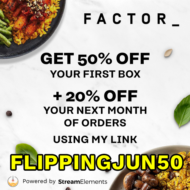 FlippingOSRS's tweet photo. Never go hungry again with a ready to go meal from @FactorMeals

Use my link to get 50% off your first Factor box and 20% off your next month of orders! https://t.co/04AL5V2vI3
#Factor75Partner, #ad https://t.co/Q8yrDcPx5j