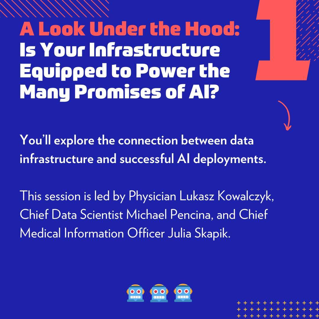 HIMSS's tweet image. Our AI in Healthcare Forum is around the corner!

We’ve got the who’s who of digital health experts coming to speak, and we’re thrilled about the sessions they will be delivering. 😁

Registration is open now, so make sure to save your spot: bit.ly/3ZhqUqh