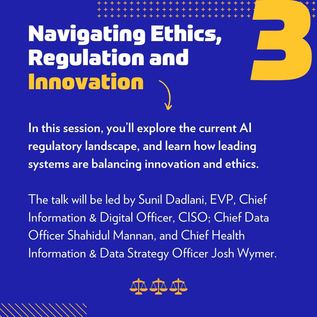 HIMSS's tweet image. Our AI in Healthcare Forum is around the corner!

We’ve got the who’s who of digital health experts coming to speak, and we’re thrilled about the sessions they will be delivering. 😁

Registration is open now, so make sure to save your spot: bit.ly/3ZhqUqh