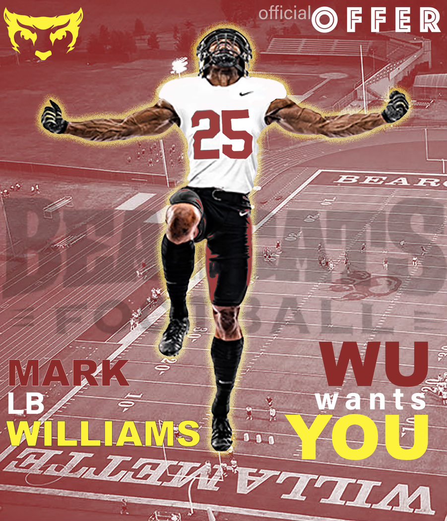 MJW10π (@markwilliams678) on Twitter photo After a great talk with <a href="/AricWilliams3/">Coach Aric Williams</a>
Iβm excited to to say I got my second offer from <a href="/WillametteFB/">Willamette Football</a> Iβm truly blessed
<a href="/SwainChristian5/">Coach Swain</a> <a href="/dsegar22/">Daniel Segar</a> <a href="/DonaldeDara/">Dara Donalde (Coach Ray)</a> <a href="/coachAlex_E/">Alex English</a> <a href="/ThomasJ32747516/">Thomas Johnson</a> After a great talk with <a href="/AricWilliams3/">Coach Aric Williams</a>
Iβm excited to to say I got my second offer from <a href="/WillametteFB/">Willamette Football</a> Iβm truly blessed
<a href="/SwainChristian5/">Coach Swain</a> <a href="/dsegar22/">Daniel Segar</a> <a href="/DonaldeDara/">Dara Donalde (Coach Ray)</a> <a href="/coachAlex_E/">Alex English</a> <a href="/ThomasJ32747516/">Thomas Johnson</a>