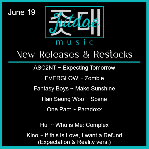 JutdaeMusic's tweet photo. ✨ Wednesday Restock ✨

Check out the new releases that have arrived! Now available at the store and on our website for pick-up and shipping

#jutdae #jutdaemusic #kpopclt #kpopcharlotte #charlottekpop #cltkpop #nckpop #kpopnc #kpopstore #kpopsmallbusiness #kpop #kpopalbum https://t.co/0ouQjyEbQR