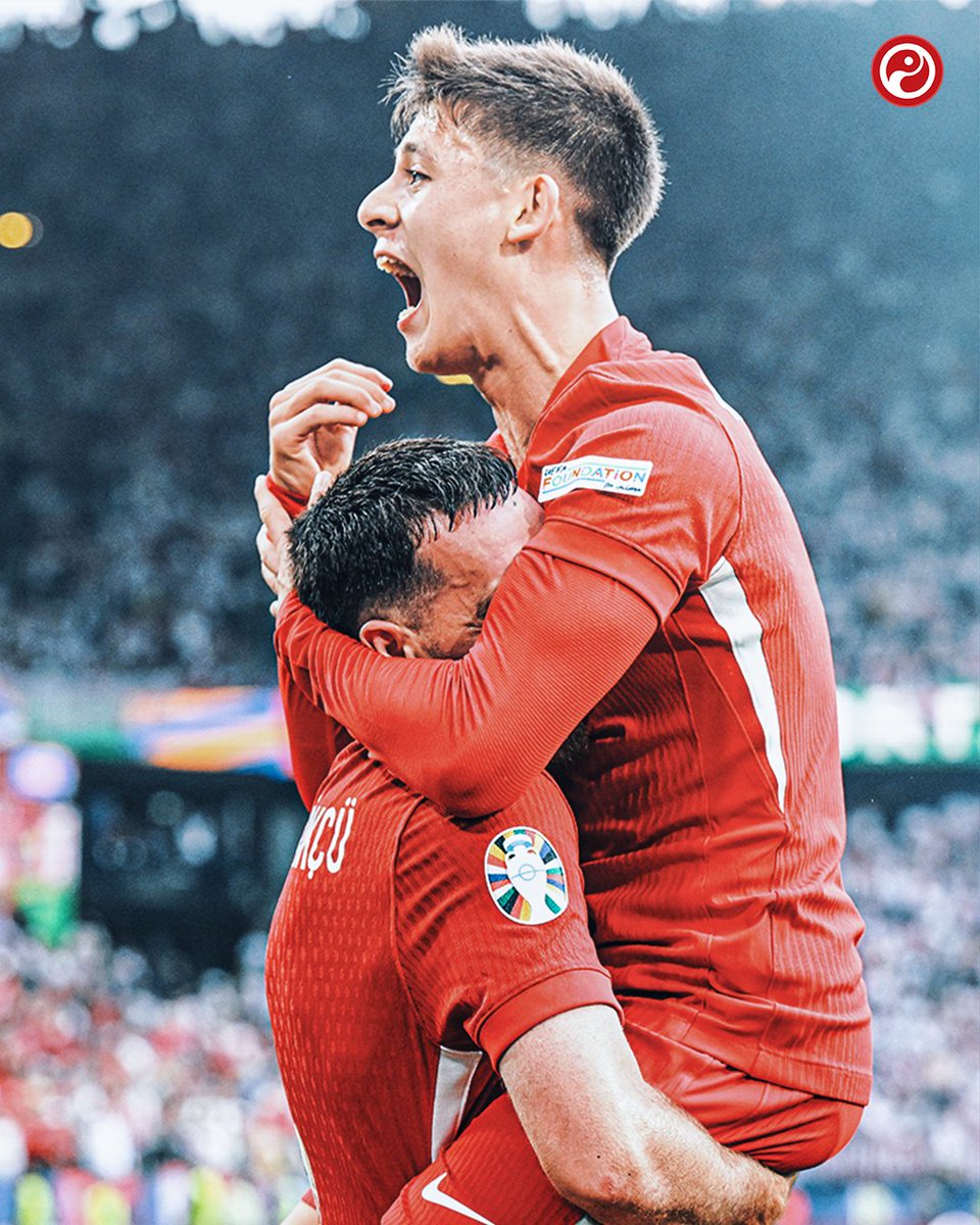 Squawka's tweet photo. Arda Güler is the first teenager to score on his European Championship debut since Cristiano Ronaldo in 2004. 

He's the fifth youngest player to score at the Euros in the competition's history. 

The player who was 5th before? Cristiano Ronaldo. 😮

#EURO2024 https://t.co/OTUcsc1ynw