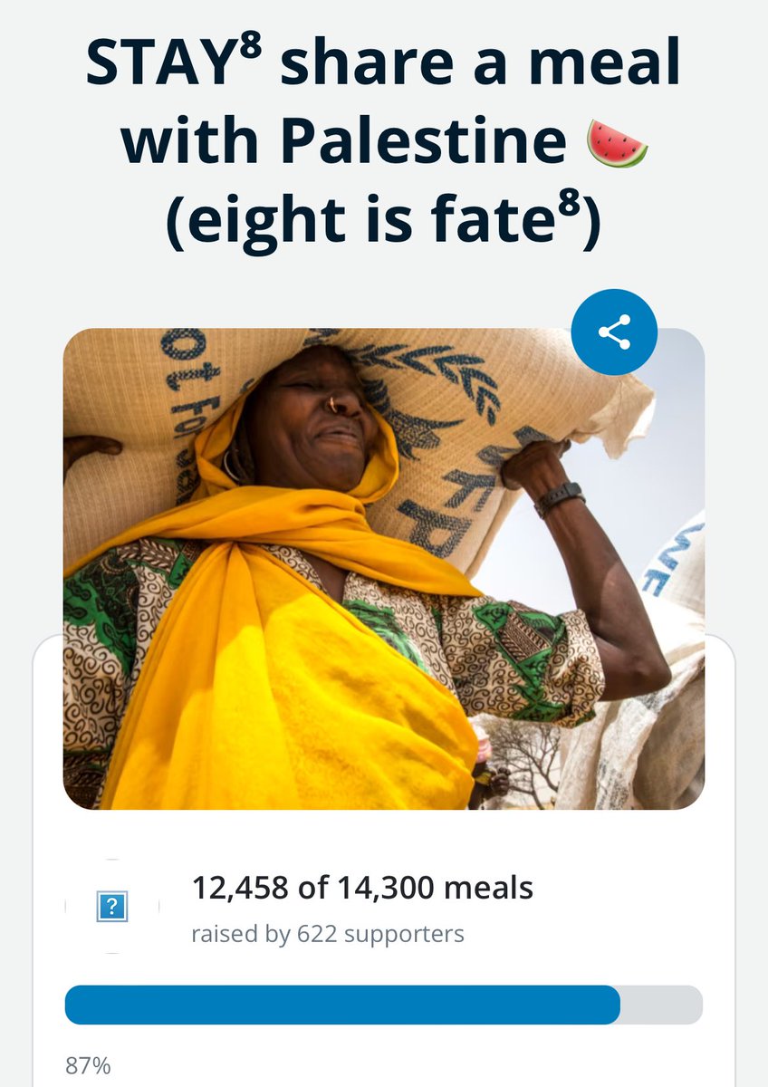 stay we are getting so close!! 
if you can please donate! i know we can do this 🫶🏽

🔗:  sharethemeal.org/challenges/ea3…