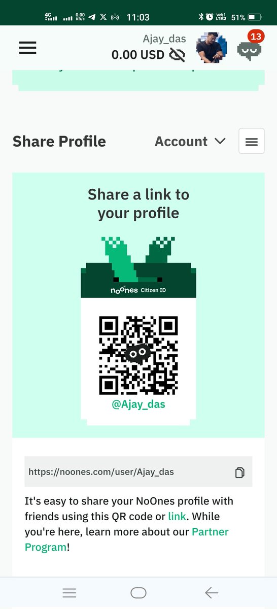 AjayDastsk's tweet photo. @CryptoPointHi @noonesapp @ray_noOnes 😍 https://t.co/rl3OdA8ipl