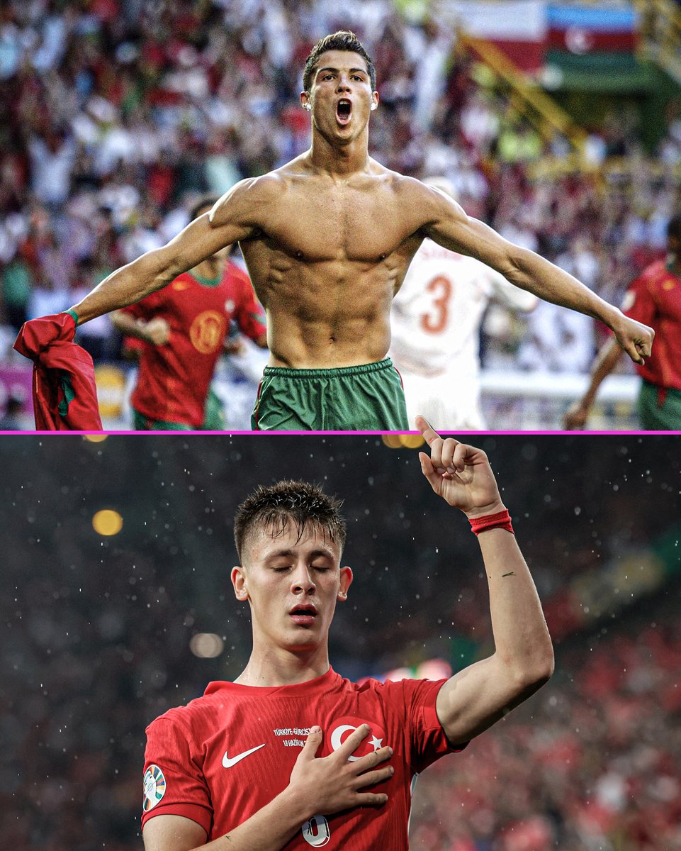 Arda Güler is the first teenager to score on his European Championship debut since Cristiano Ronaldo in 2004 👀