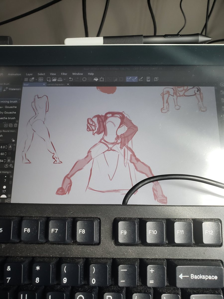 EjThompson6's tweet photo. Tranna do a Megan x Boa drawing and hopefully have her team see it, fall in love and send me some work. https://t.co/1wQEeh7trf