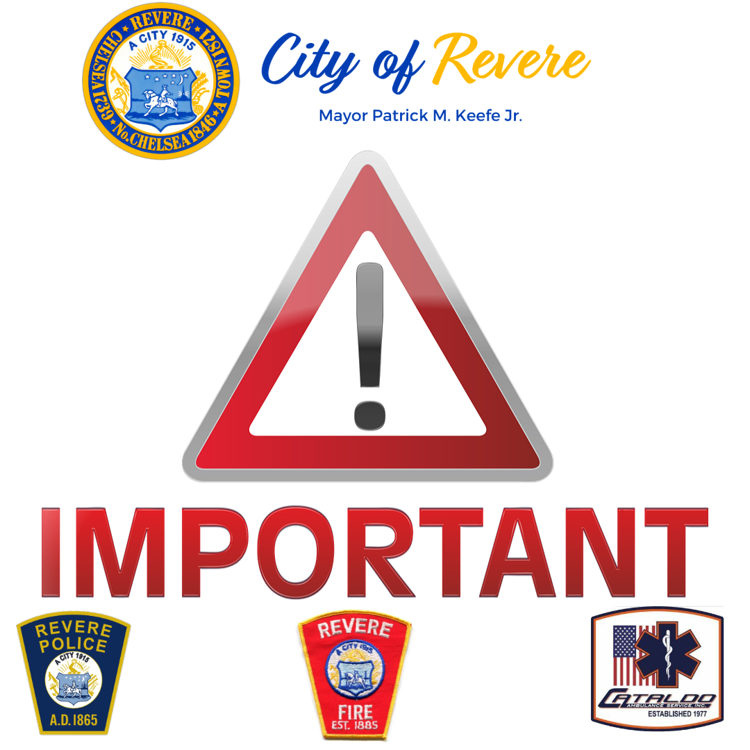 Revere Police (@reverepolice) on Twitter photo ☎️911 OUTAGE
Attention to all of our residents and surrounding areas, there is an issue with 911! Please call the business line for any emergencies at 781-284-1212 for POLICE, 781-284-0014 for FIRE, and 781-284-1212 ext. 0 for DISPATCH
<a href="/CityofRevere/">City of Revere</a> ☎️911 OUTAGE
Attention to all of our residents and surrounding areas, there is an issue with 911! Please call the business line for any emergencies at 781-284-1212 for POLICE, 781-284-0014 for FIRE, and 781-284-1212 ext. 0 for DISPATCH
<a href="/CityofRevere/">City of Revere</a>