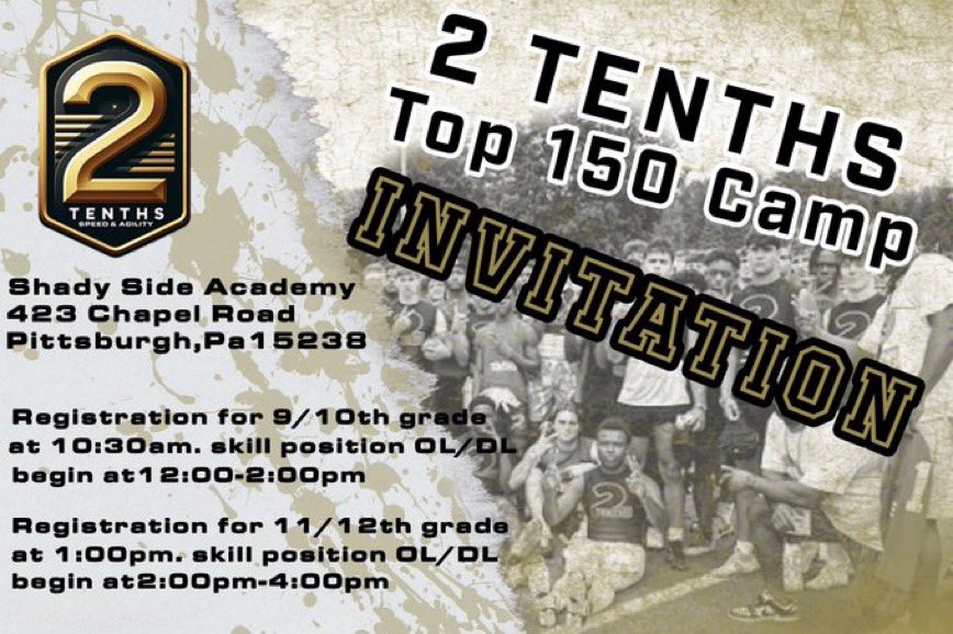 Thankful to be invited to the Top 150 for the second year! JR seasons loading…….. <a href="/7Twice/">Cøåċħ B¥røn’s $0.02</a> <a href="/210ths/">2Tenths Speed & Agility</a>