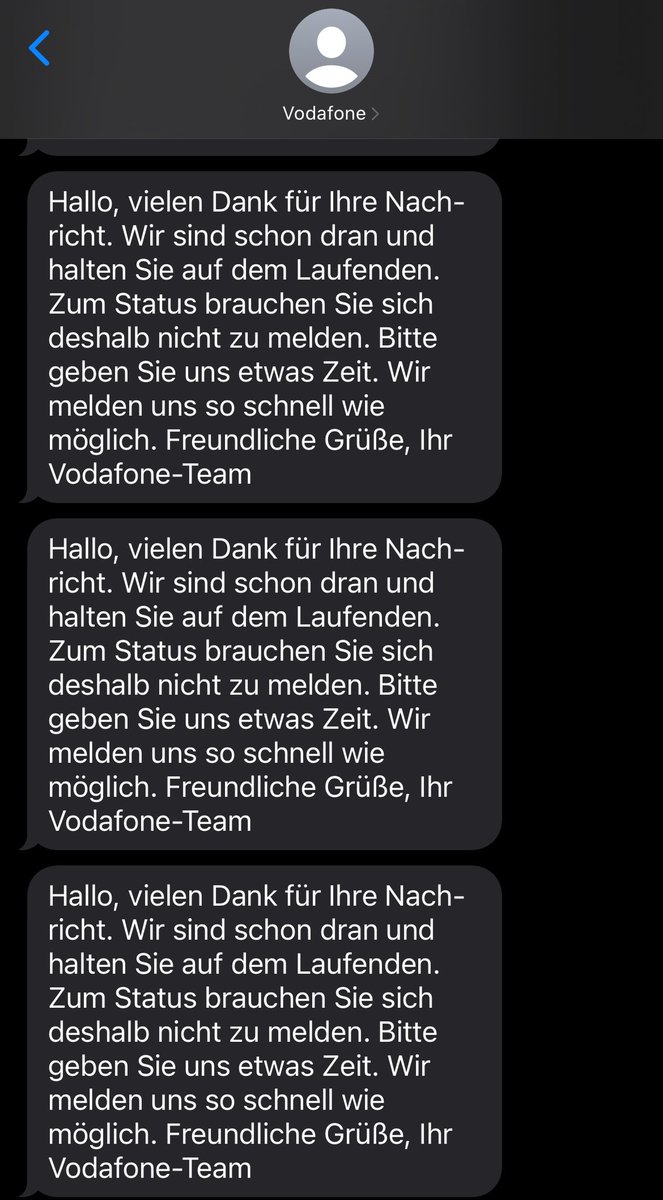 Rammbock_7's tweet photo. Hallo @vodafoneservice 1x reicht nicht bis jetzt 7 mal https://t.co/ECytzMHtMa