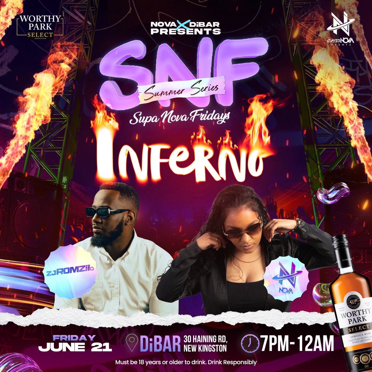 SNF INFERNO🔥 DIS FRIDAY! 📌 w/ <a href="/ZJRomzii/">ZJ ROMZII/STRICTLY MAFIA ✨</a>