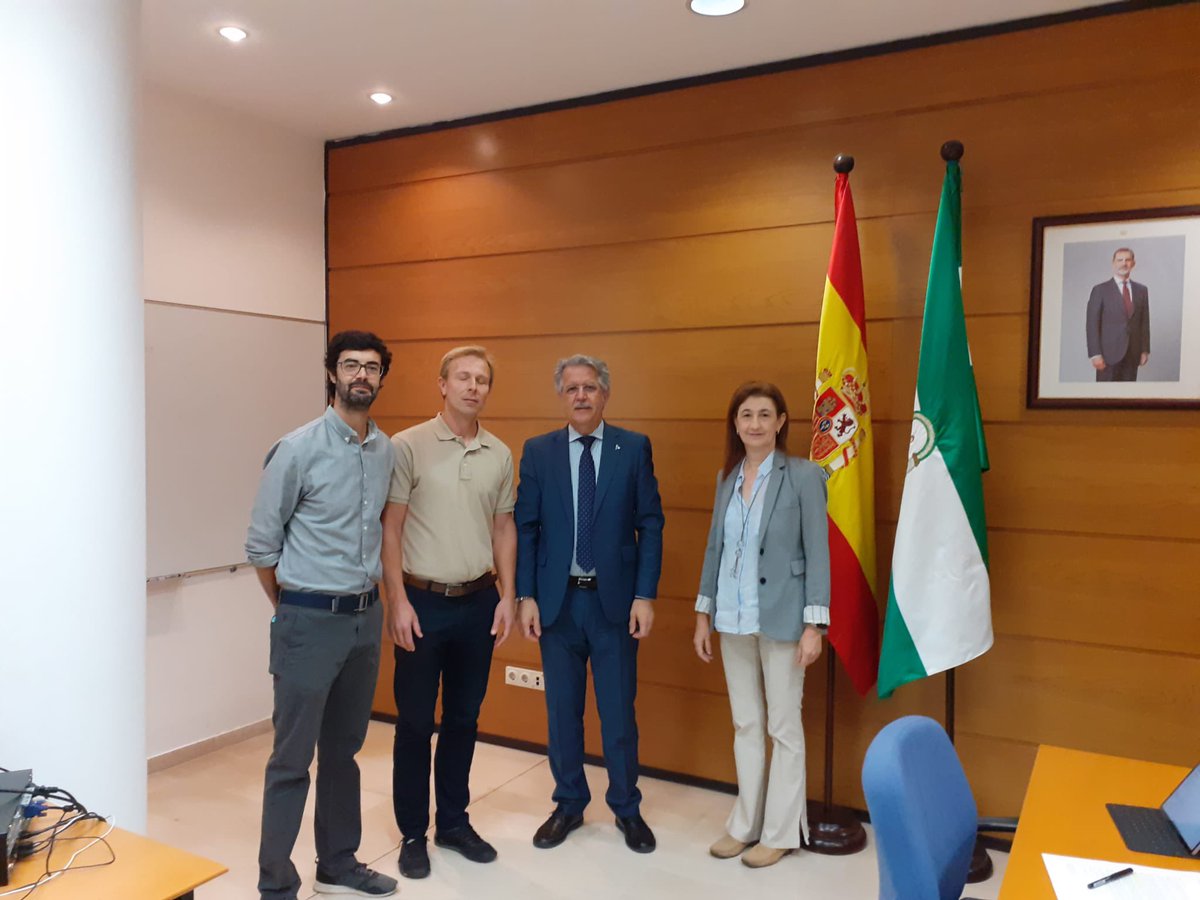 He mantenido reunión con la Asociación Española de Quiroprácticos para conocer su situación en Andalucía