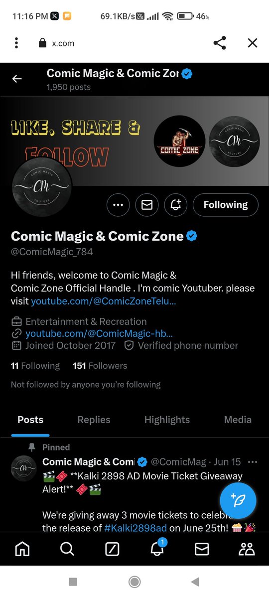 Srinuboni_45's tweet photo. @ComicMagic_784 @ComicMagic_784 Done comic bro let's see who will win this contest ✊👋@kalki 2898 AD https://t.co/KFHg2IYrK7