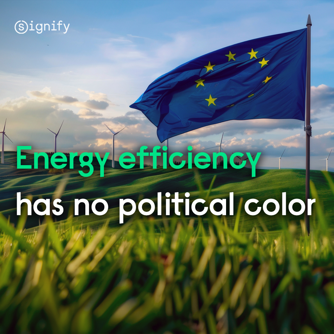 MartineMK's tweet image. Climate change mitigation has no political color. #EnergyEfficiency benefits all because it lowers operational costs and offers an attractive return on investment. 

👉 signify.com/global/our-com…

#GreenSwitch #connectedLEDlighting