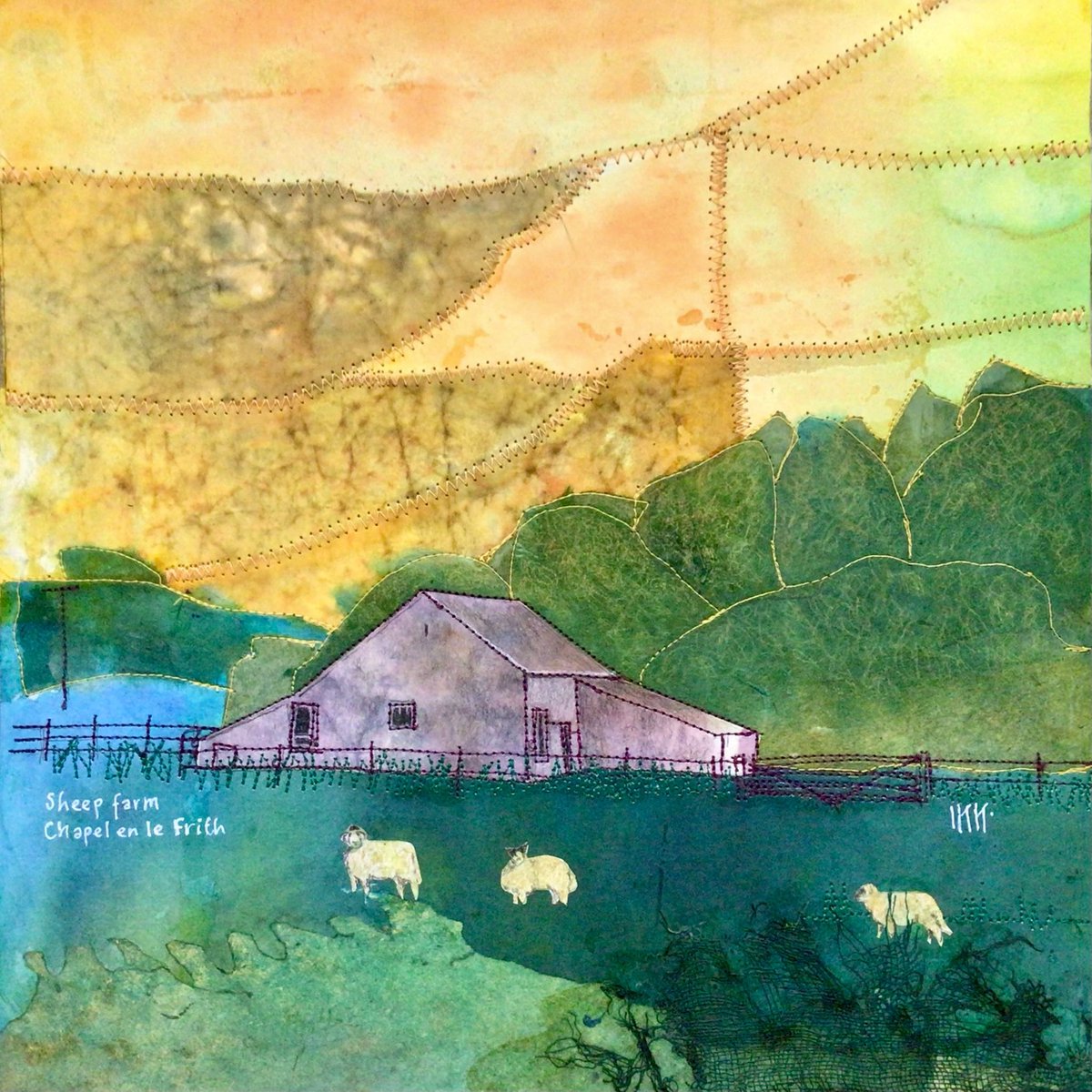 <a href="/ikkartist/">Ingrid Katarina Karlsson</a> has finished Abode series, which looks at little buildings in the landscape. This story, in 12 chapters, has meandered through the seasons around the Peak District as well as the north of Sweden. This final one is called Sheep Farm, Chapel en le Frith.